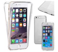 ebestStar - Coque Compatible avec iPhone 6 6S Apple Etui Housse Silicone Gel Intégrale Avant et Arrière, Transparent [Appareil: 138.1 x 67 x 6.9mm, 4.7'']