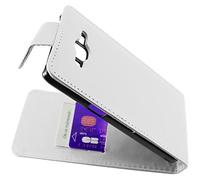 ebestStar - Coque Compatible avec Samsung Grand Prime Galaxy G530F, Value Edition G531F Etui Housse PU Cuir Rabat Flip, Blanc [Appareil: 144.8 x 72.1 x 8.6mm, 5.0'']