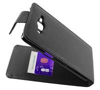 ebestStar - Coque Compatible avec Samsung Grand Prime Galaxy G530F, Value Edition G531F Etui Housse PU Cuir Rabat Flip, Noir [Appareil: 144.8 x 72.1 x 8.6mm, 5.0'']