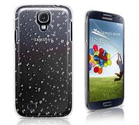 ebestStar - Coque Compatible avec Samsung S4 Galaxy i9500 i9505 Etui Housse Coque Rigide Gouttelettes Pluie, Blanc [Appareil: 136.6 x 69.8 x 7.9mm, 5.0'']
