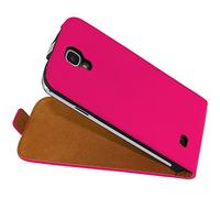 ebestStar - Coque Compatible avec Samsung S4 Galaxy i9500 i9505 Etui Housse PU Cuir Rabat Ultra Fin (Ultra Slim Case), Rose [Appareil: 136.6 x 69.8 x 7.9mm, 5.0'']