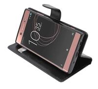 ebestStar - Coque Compatible avec Sony Xperia XA2 Ultra, XA2 Ultra Dual (2018) Etui PU Cuir Housse Portefeuille Porte-Cartes Support Stand, Noir [Appareil: 163 x 80 x 9.5mm, 6.0'']