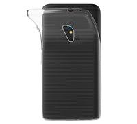 ebestStar - Coque pour Alcatel U5, Etui Protection Silicone Transparent Antichoc, Souple Slim, Transparent