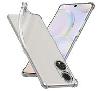 ebestStar - Coque pour Honor 50, Etui Protection Silicone Transparent Antichoc, Coins Renforcés, Transparent