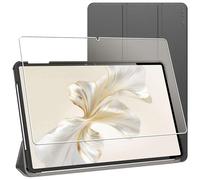 ebestStar Housse Coque Arrière Rigide pour Honor Pad 9 Smart Case Support Auto-veille, Noir + Film VERRE Trempé