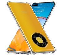ebestStar - Coque pour Huawei Mate 40 Pro Etui Silicone SLIM Coins rebords renforcés INVISIBLE antichoc, Transparent [Dimensions PRECISES Smartphone : 162.9 x 75.5 x 9.1 mm, écran 6.8'']