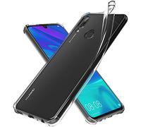 ebestStar - Coque pour Huawei P Smart 2019, Etui Protection Silicone Transparent Antichoc, Coins Renforcés, Transparent