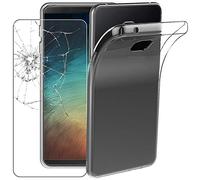 ebestStar - Coque pour Huawei P30 Lite (2019), Etui Protection Silicone Transparent Antichoc, Souple Slim, Transparent + Verre Trempé