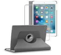 ebestStar - Coque pour iPad 2018 9.7 2017, Air 1 2013 Apple, Etui Rotatif 360, Housse Protection PU Cuir, Gris + Verre Trempé