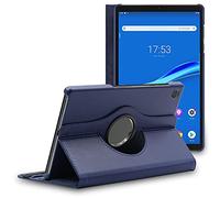 ebestStar - Coque pour Lenovo Tab M10 HD 10.1 (Gen 2, TB-X306F), Etui Rotatif 360, Housse Protection PU Cuir, Bleu Foncé