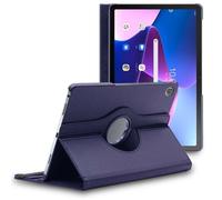 ebestStar - Coque pour Lenovo Tab M10 Plus 10.6 (Gen 3), Etui Rotatif 360, Housse Protection PU Cuir, Bleu Foncé