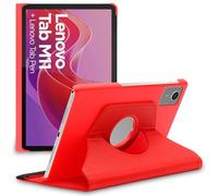 ebestStar - Coque pour Lenovo Tab M11, Etui Rotatif 360, Housse Protection PU Cuir, Rouge