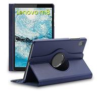 ebestStar - Coque pour Lenovo Tab M8 2021 (3rd gen), M8 HD 2019, Etui Rotatif 360, Housse Protection PU Cuir, Bleu Foncé