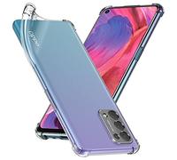 ebestStar - Coque pour Oppo A54 5G, A74 5G, Etui Protection Silicone Transparent Antichoc, Coins Renforcés, Transparent