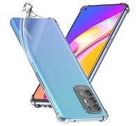 ebestStar - Coque pour Oppo A94 5G, Etui Protection Silicone Transparent Antichoc, Coins Renforcés, Transparent