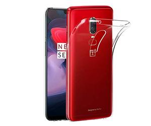 ebestStar - Coque pour Oppo OnePlus 6, Etui Protection Silicone Transparent Antichoc, Souple Slim, Transparent