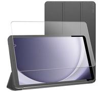 ebestStar Coque pour Samsung Galaxy Tab А11, A9, + Verre Trempé, Noir | Housse Slim magnétique, auto réveil Galaxy Tab А11 2025 X133, A9 2023 X110 8.7", Etui ultra fin, Dos TPU souple, bien ajusté