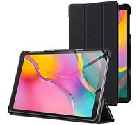 ebestStar - Coque pour Samsung Galaxy Tab A 10.1 2019 T510 T515, Etui Slim Cover, Housse PU Cuir Rabat Magnétique, Noir