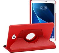 ebestStar - Coque pour Samsung Galaxy Tab A6 A 10.1 (2018, 2016) T580 T585, Etui Rotatif 360, Housse Protection PU Cuir, Rouge