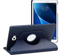 ebestStar - Coque pour Samsung Galaxy Tab A6 A 10.1 (2018, 2016) T580 T585, Etui Rotatif 360, Housse Protection PU Cuir, Bleu Foncé