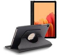 ebestStar - Coque pour Samsung Galaxy Tab A7 10.4 T505 (2022, 2020), Etui Rotatif 360, Housse Protection PU Cuir, Noir