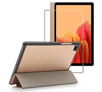 ebestStar Housse Galaxy Tab A7 10.4 T505 (2020) Smart Case Auto-veille + Film verre trempé Or