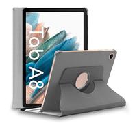 ebestStar - Coque pour Samsung Galaxy Tab A8 10.5 (2021) SM-X200 X205, Etui Rotatif 360, Housse Protection PU Cuir, Gris