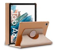 Housse pour tablette - EbestStar - Samsung Galaxy Tab A8 10.5 (2021) SM-X200 X206 - PU cuir - Rotatif 360 - Or/Doré