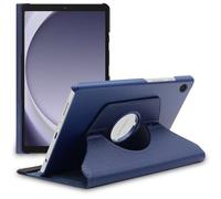ebestStar - Coque pour Samsung Galaxy Tab A9 8.7 (2023) SM-X110, Etui Rotatif 360, Housse Protection PU Cuir, Bleu Foncé