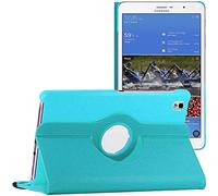 ebestStar - Coque pour Samsung Galaxy Tab Pro 8.4 SM-T320, Etui Rotatif 360, Housse Protection PU Cuir + Stylet, Bleu