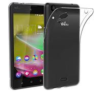 ebestStar - Coque pour Wiko Rainbow Lite 4G, Etui Protection Silicone Transparent Antichoc, Souple Slim, Transparent