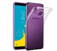 ebestStar - Coque pour Samsung J6 2018 Galaxy SM-J600F, Etui Protection Silicone Transparent Antichoc, Souple Slim, Transparent