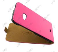 ebestStar ® Etui en PU cuir Clapet ULTRA FINE Housse Coque pour Microsoft Lumia 535, Couleur Rose + Film protection d'écran