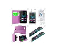 ebestStar Etui Portefeuille Housse Protection Folio Coque pour Wiko Ridge FAB 4G, Couleur Violet