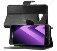 ebestStar ® Etui Portefeuille Protection pour Samsung Galaxy A3 2017 A320F, Couleur Noir