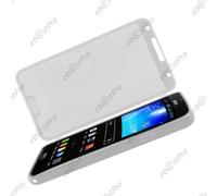 ebestStar ® Etui Portefeuille Rabattable Livre Housse Coque Silicone Gel + Film protection d'écran pour Samsung Galaxy Note 3 GT-N9000, N9002, N9005, Couleur Transparent