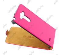 ebestStar ® Housse Coque Etui en PU cuir à rabat ultra fine (SLIM case) + Film protection d'écran pour LG G3 D855, Couleur Rose