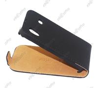 ebestStar ® Housse Coque Etui en PU cuir à rabat ultra fine (SLIM case) pour Samsung Galaxy Ace S5839i / S5830 / S5830i, Couleur Noir