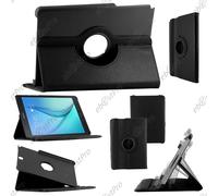 Ebeststar ® Housse Coque Etui Pu Cuir Rotatif Avec Support À Rotation 360° Pour Samsung Galaxy Tab A 9.7 T550, & S Pen P550, Couleur Noir + Film Protection D'écran