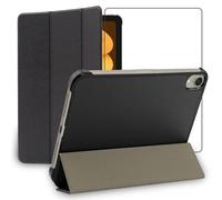 ebestStar - Housse + Films Verre Trempé pour iPad mini 2021 8.3'' (6 gen) Etui Coque Vitre Protection Slim Smart Case, Noir [Dimensions PRECISES Tablette : 195.4 x 134.8 x 6.3 mm, écran 8.3'']
