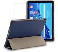 ebestStar Housse pour Huawei MatePad T 10, T 10S Smart Case Support Auto-veille , Bleu Foncé + Film VERRE Trempé Bleu Foncé G