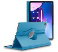 ebestStar - Coque pour Lenovo Tab M10 Plus 10.6 (Gen 3), Etui Rotatif 360, Housse Protection PU Cuir, Bleu