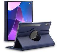 ebestStar Housse pour Lenovo Tab P12 Pro Support Rotatif 360 PU Cuir, Bleu Foncé Bleu Foncé G