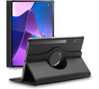 ebestStar Housse pour Lenovo Tab P12 Pro Support Rotatif 360 PU Cuir, Noir Noir G
