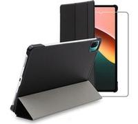 ebestStar Housse pour Xiaomi Pad 5, Pad 5 Pro, 5G (2021) Smart Case Support Auto-veille , Noir + Film VERRE Trempé Noir G