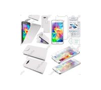 ebestStar Housse Simili Cuir à Clapet Coque Etui pour Samsung Galaxy Grand Prime SM-G530FZ G530F, Grand Prime Value Edition SM-G531F, Couleur Blanc