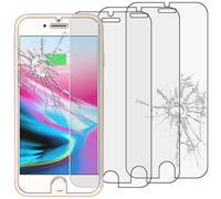 ebestStar - Lot de 3 • Verre Trempé compatible avec iPhone 6 iPhone 6S iPhone 7 iPhone 8 • 3D Touch • 0.25mm le Plus fin du marché • Protection Ecran Ultra Résistant 9H • Anti Rayures Chutes et Casse
