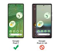 Ebeststar - {Pack X2} Verre Trempé Google Pixel 7 Film Protection Ecran Anti-Rayure, Pose Sans Bulles [Dimensions Precises Smartphone : 155.6 X 73.2 X 8.7 Mm, Écran 6.3'']