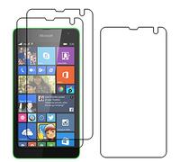 ebestStar - Pack x3 Film Protection Compatible avec Microsoft Nokia Lumia 535 Protecteur d'écran Plastique Souple Anti-Rayures [Appareil: 140.2 x 72.4 x 8.8mm, 5.0'']