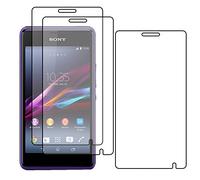 ebestStar - Pack x3 Film protection compatible avec Sony Xperia E1 D2104, D2004 Protecteur d'écran Plastique Souple anti-rayures [Appareil: 118 x 62.4 x 12mm, 4.0'']